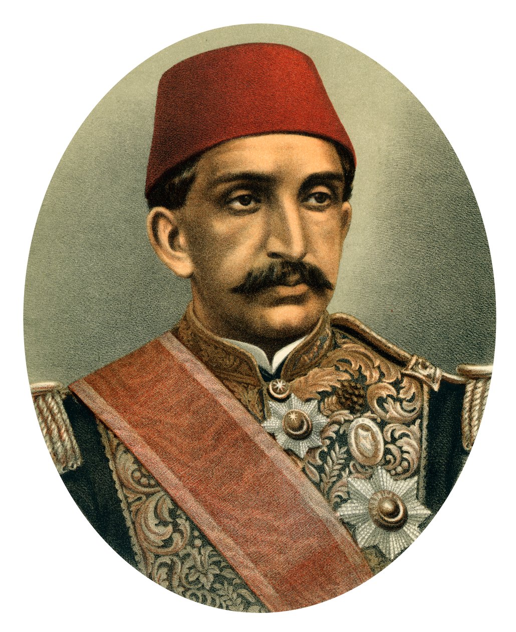 Abdul Hamid II, Sultan of Turkey, late 19th century by Unbekannt