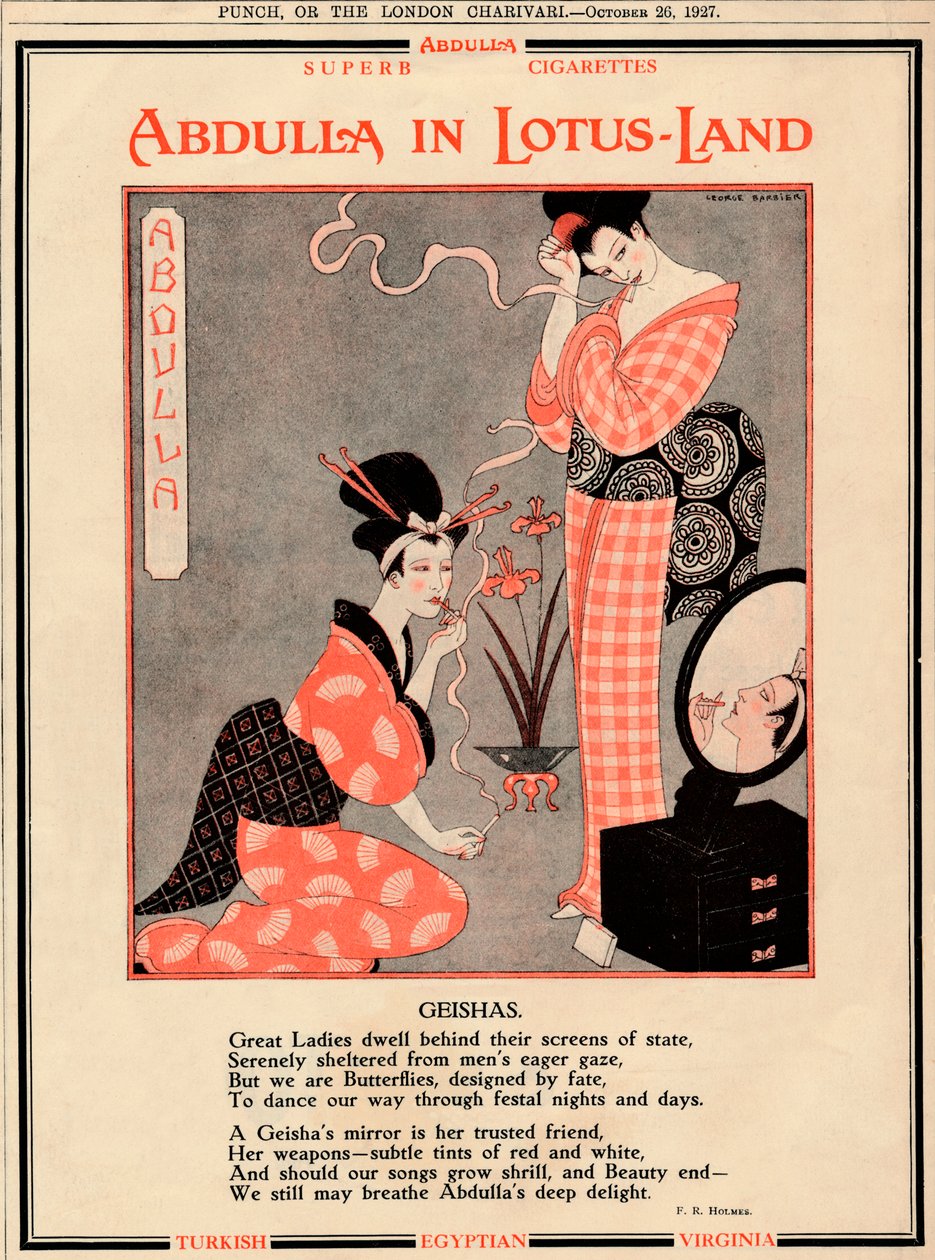 Abdulla in Lotus-Land - Geishas, 1927 by Unbekannt