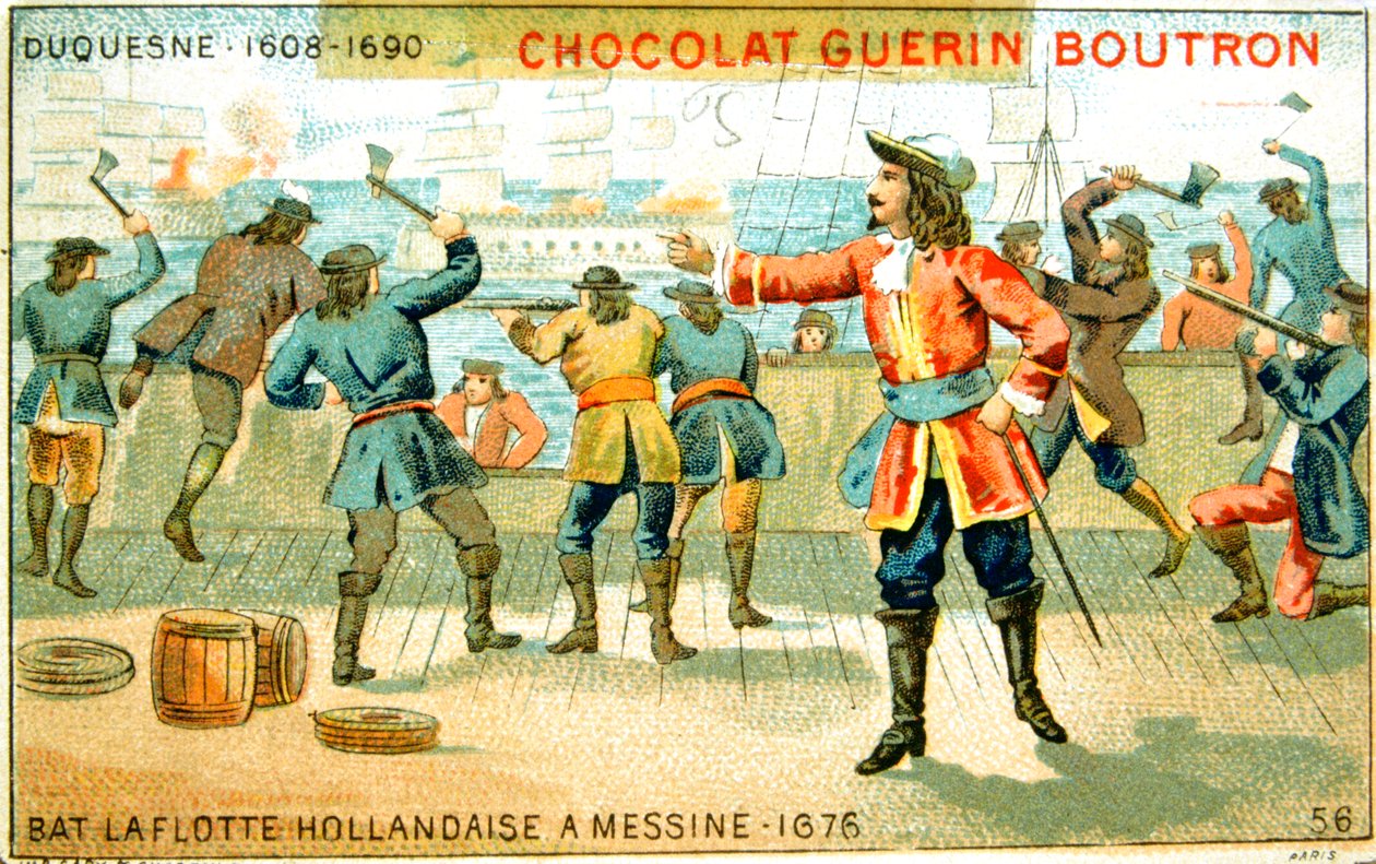 Abraham Duquesne, 17th Century French Admiral, 19th Century by Unbekannt