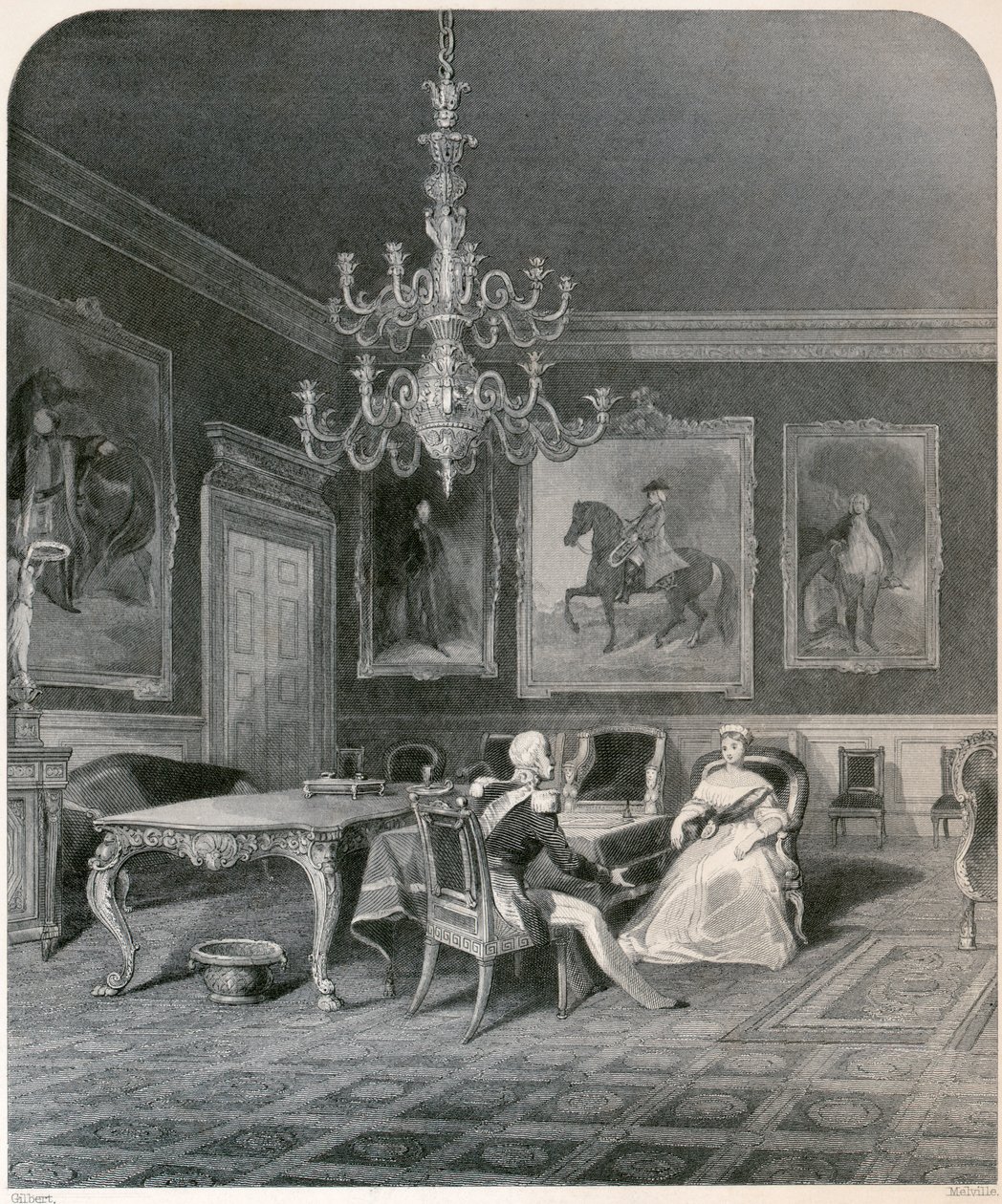 Accession of Queen Victoria by Unbekannt
