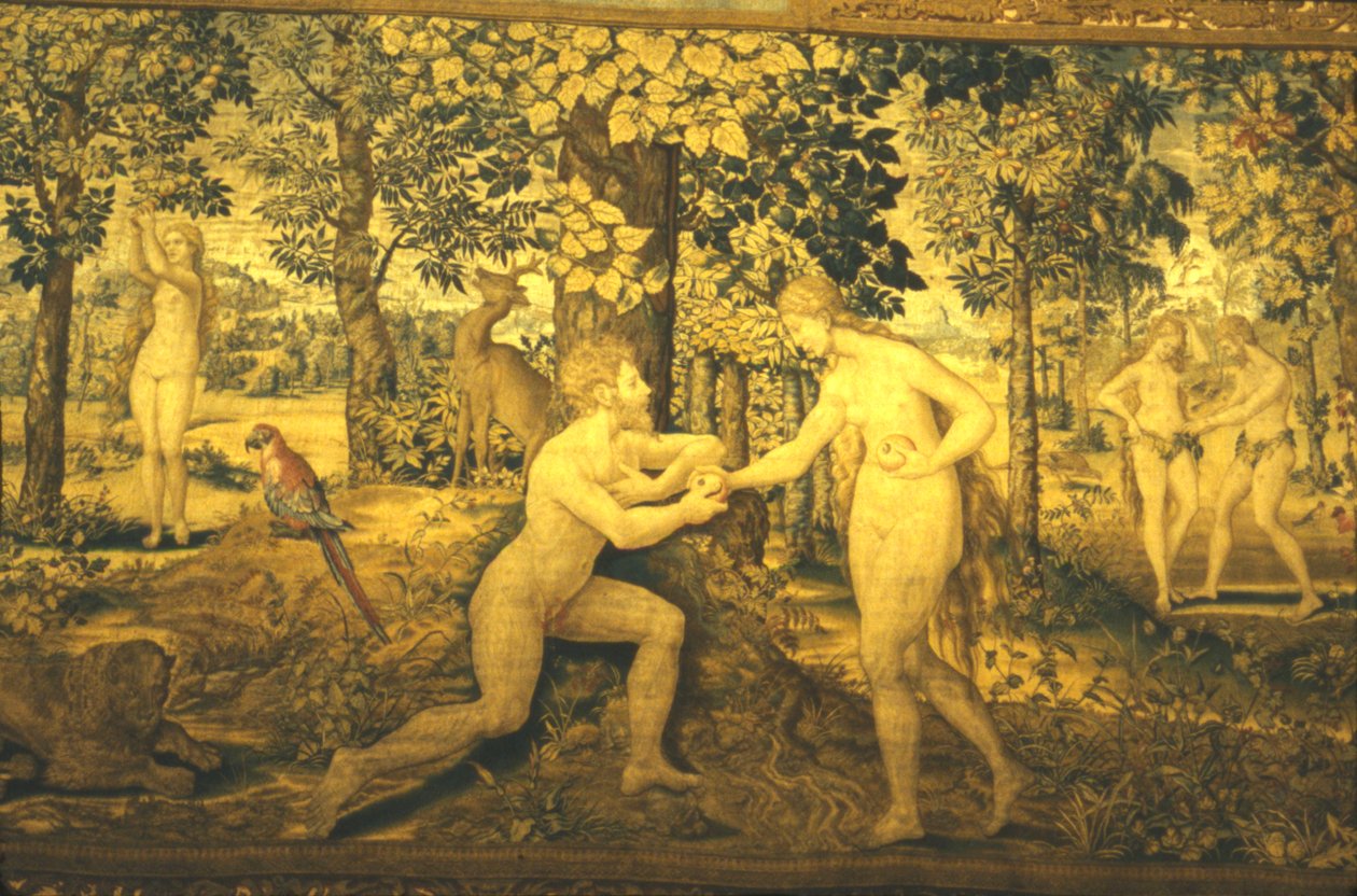 Adam and Eve. The Temptation by Unbekannt