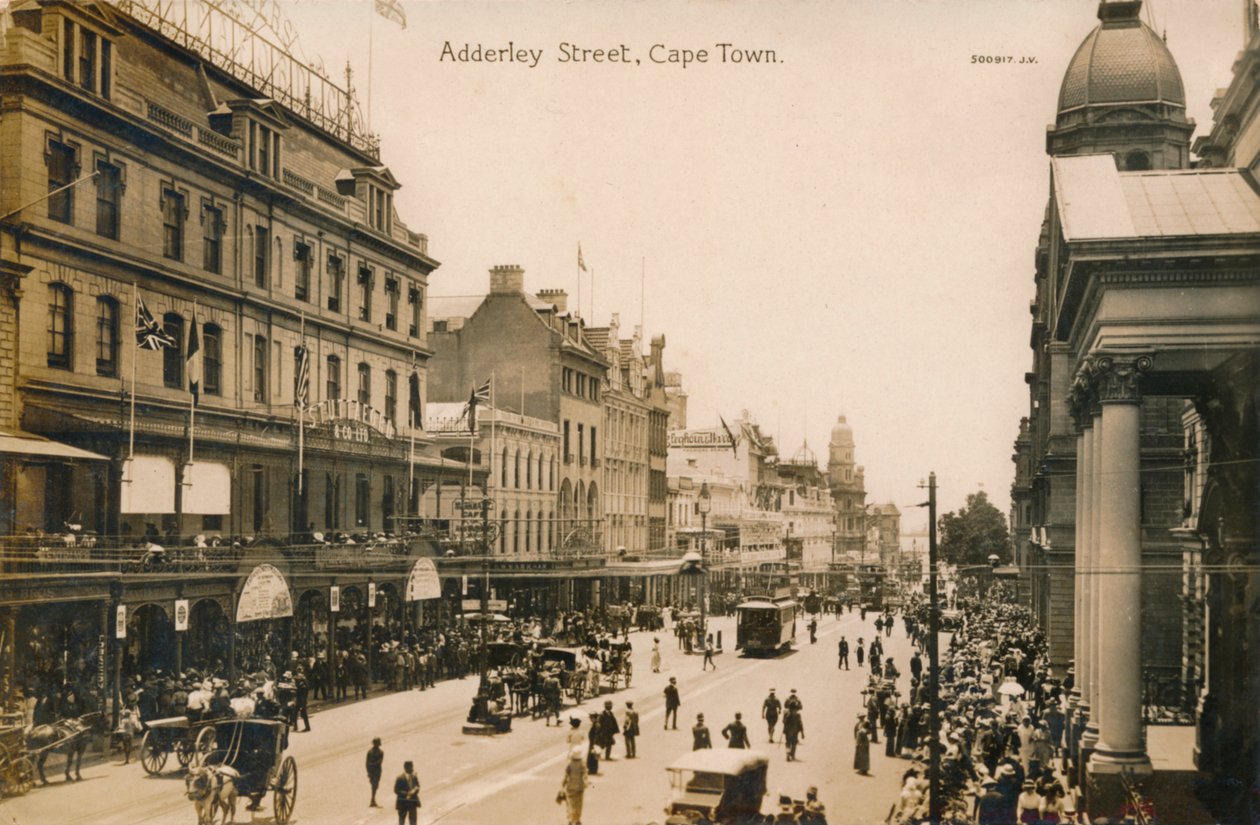 Adderley Street, Cape Town by Unbekannt