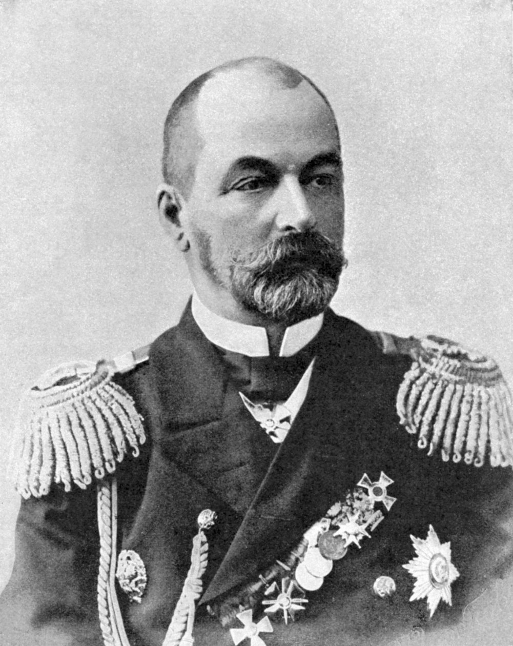 Admiral Rozhestvensky, Russian Commander, Russo-Japanese War by Unbekannt