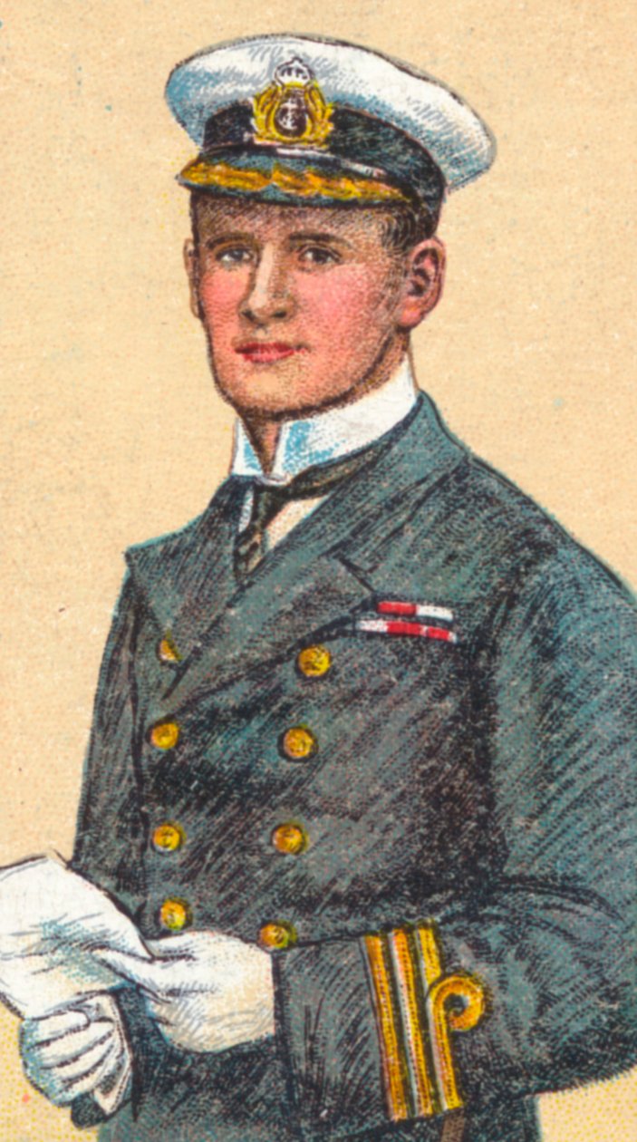 Admiral Teddy Evans, British naval officer and Antarctic explorer by Unbekannt