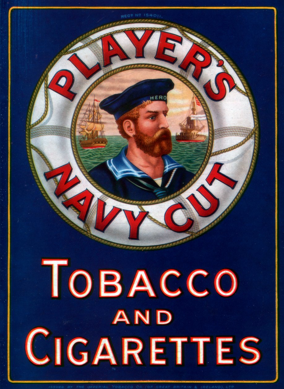 Advert for Players Navy Cut Tobacco and Cigarettes by Unbekannt