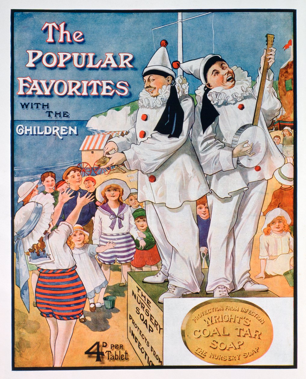 Advert for Wrights coal tar soap, 1914 by Unbekannt