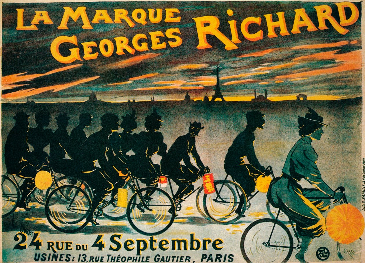 Advertisement for Georges Richard Bicycles by Unbekannt