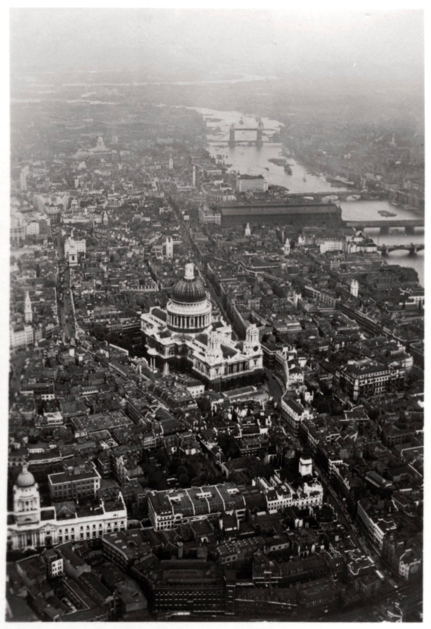 Aerial view of St Paul