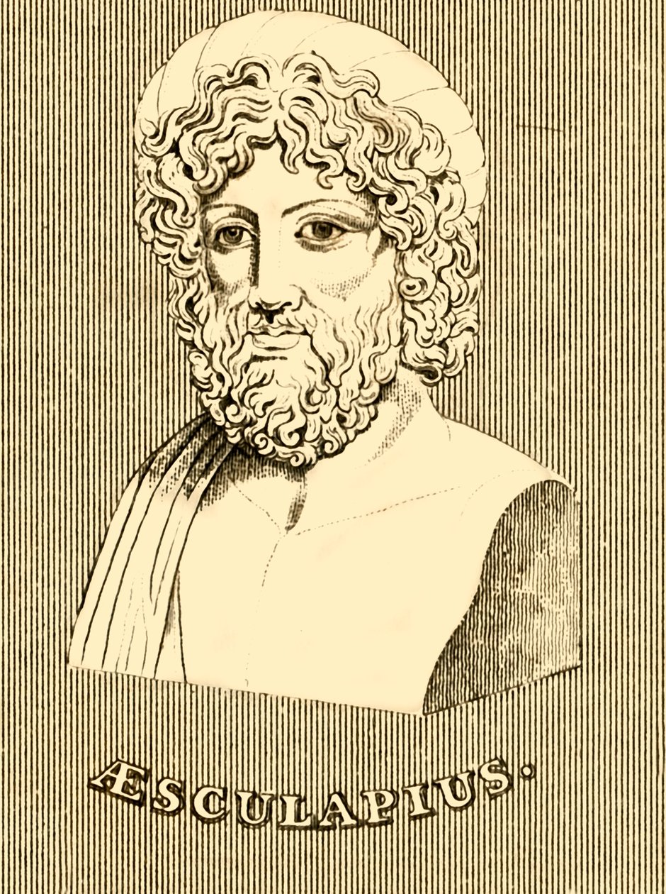 Aesculapius, 1830 by Unbekannt
