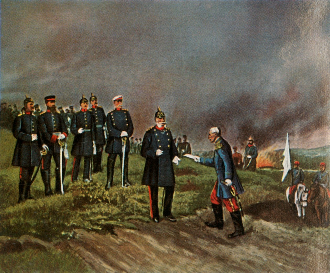 After the Battle of Sedan, 1 September 1870 by Unbekannt