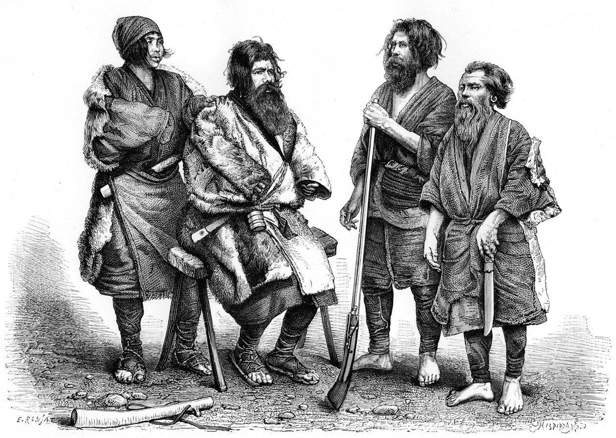 Ainu people, Japan by Unbekannt