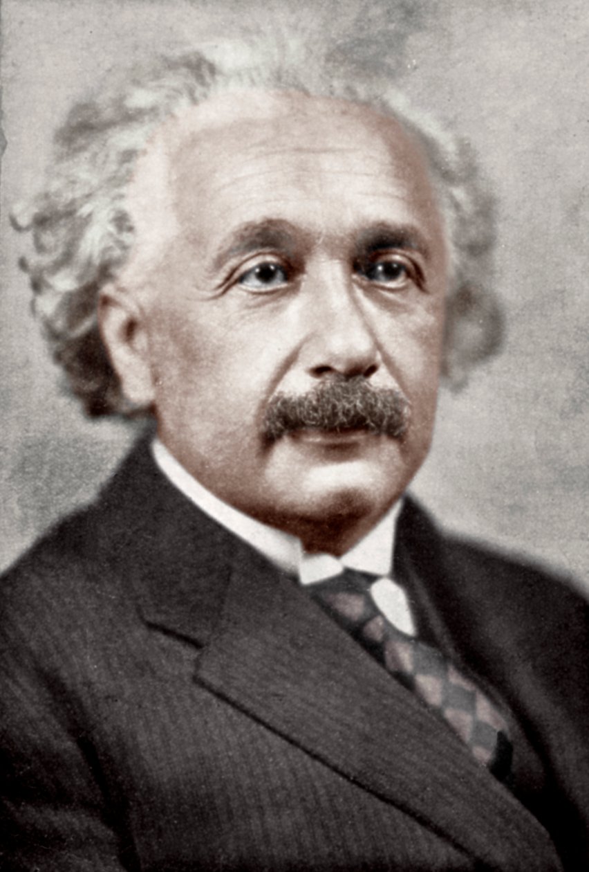 Albert Einstein, German-Swiss mathematician and theoretical physicist, c1930s by Unbekannt