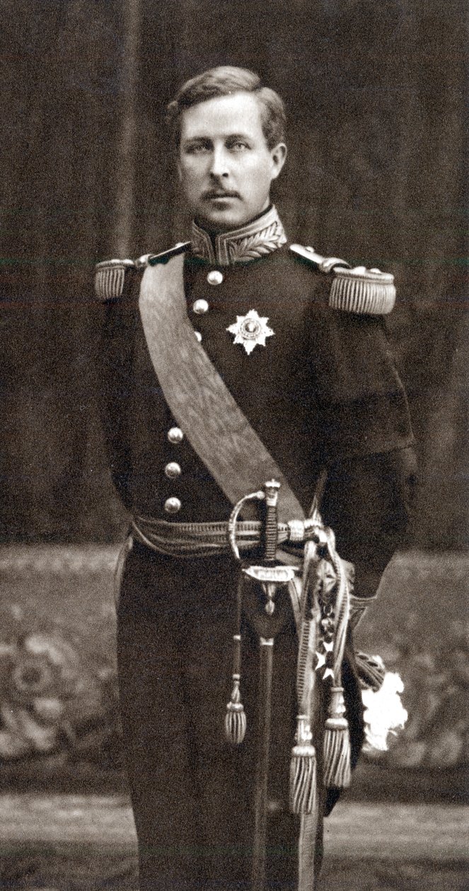 Albert I, King of the Belgians, in military uniform by Unbekannt