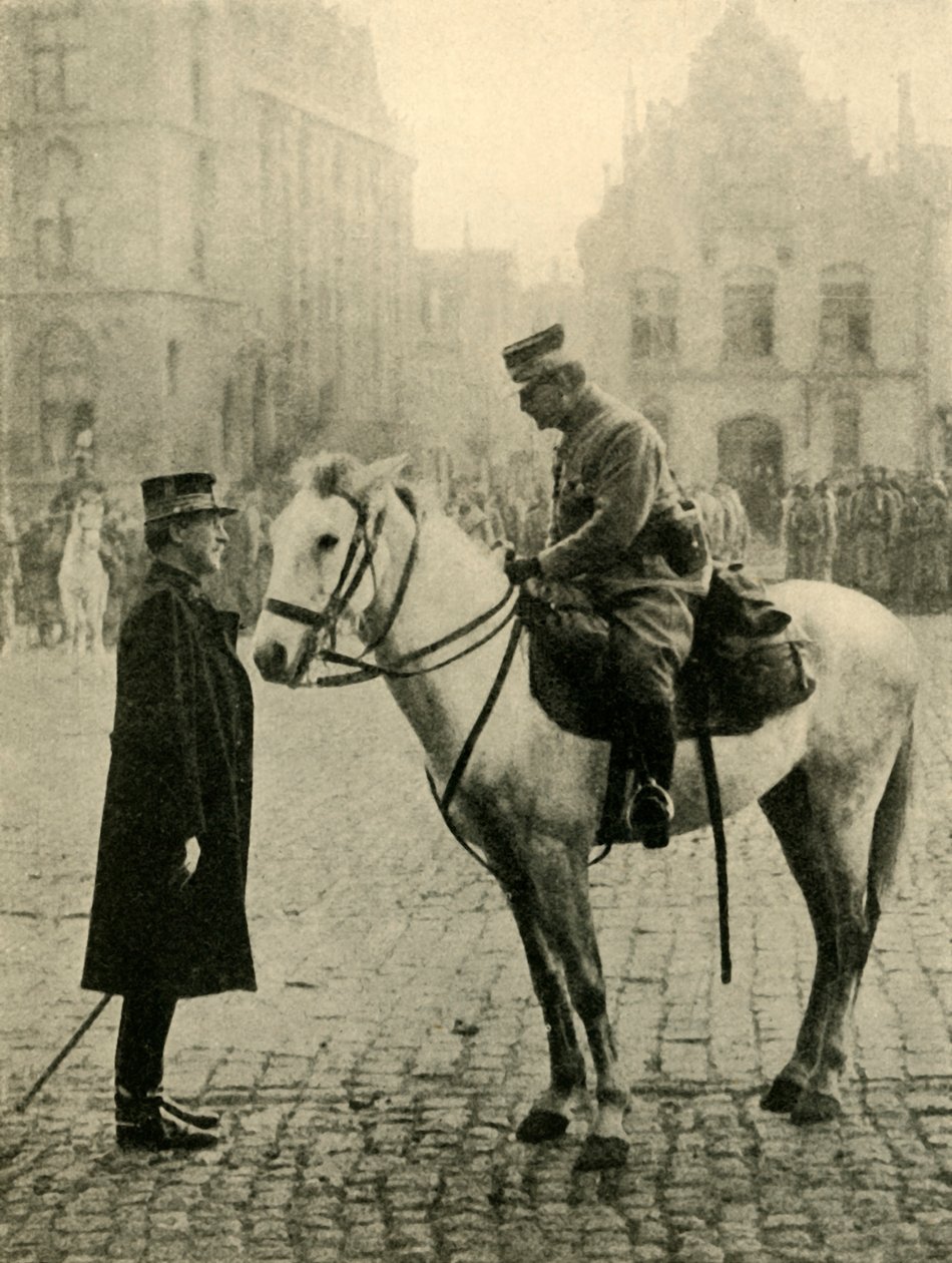 Albert I of Belgium, First World War by Unbekannt