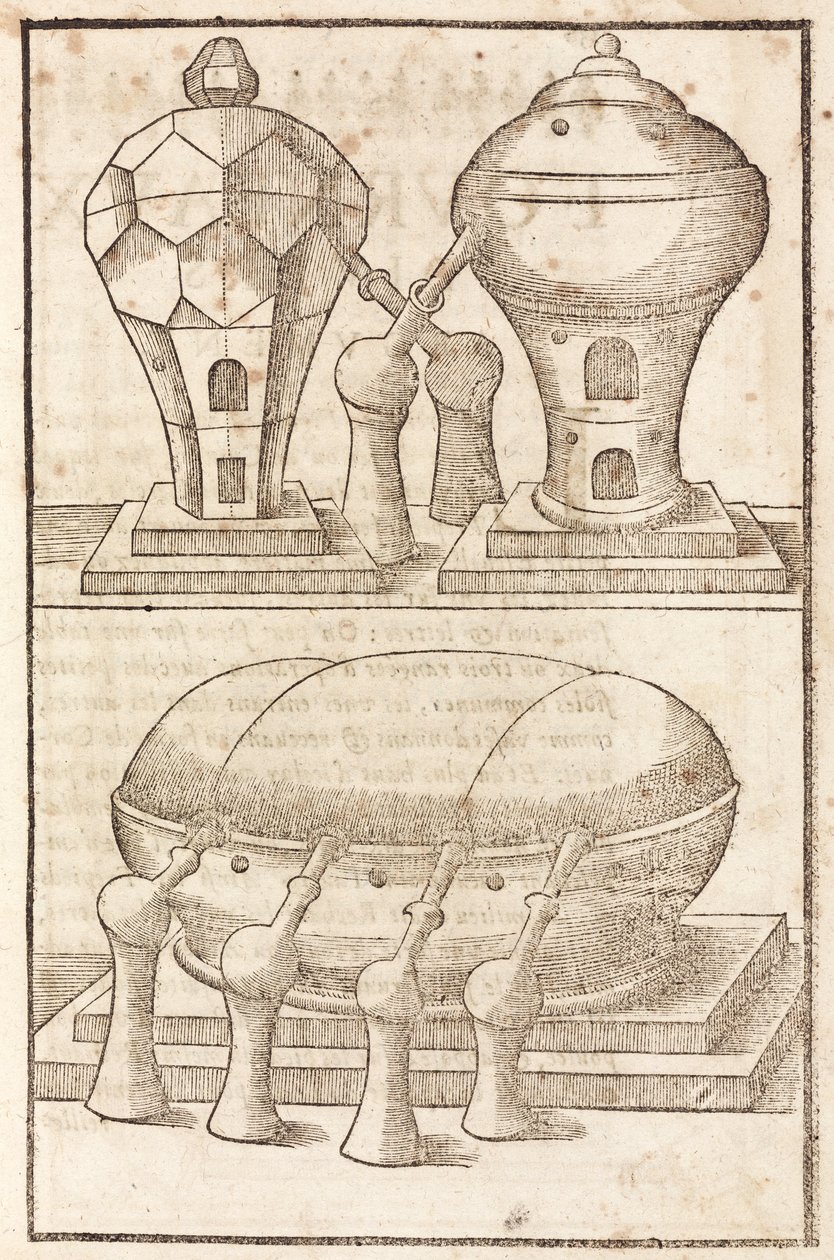 Alchemy & Early Chemistry Furnaces by Unbekannt
