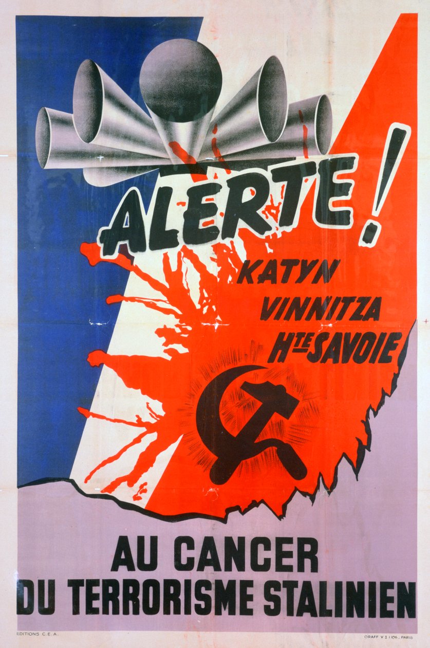 Alert!, for the Cancer of Stalinist Terrorism, c1940-1953 by Unbekannt