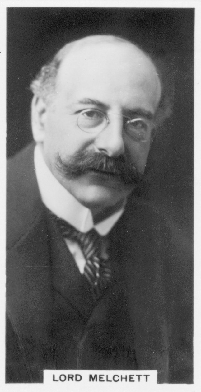 Alfred Moritz Mond, 1st Baron Melchett, British industrialist, c1926 by Unbekannt