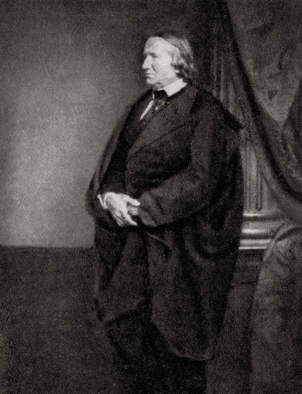 Alfred de Vigny, 1862 by Unbekannt