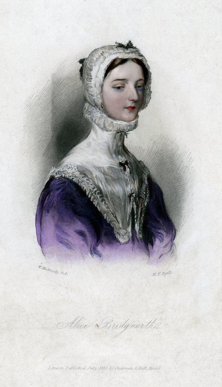 Alice Bridgenorth, a character in Walter Scott