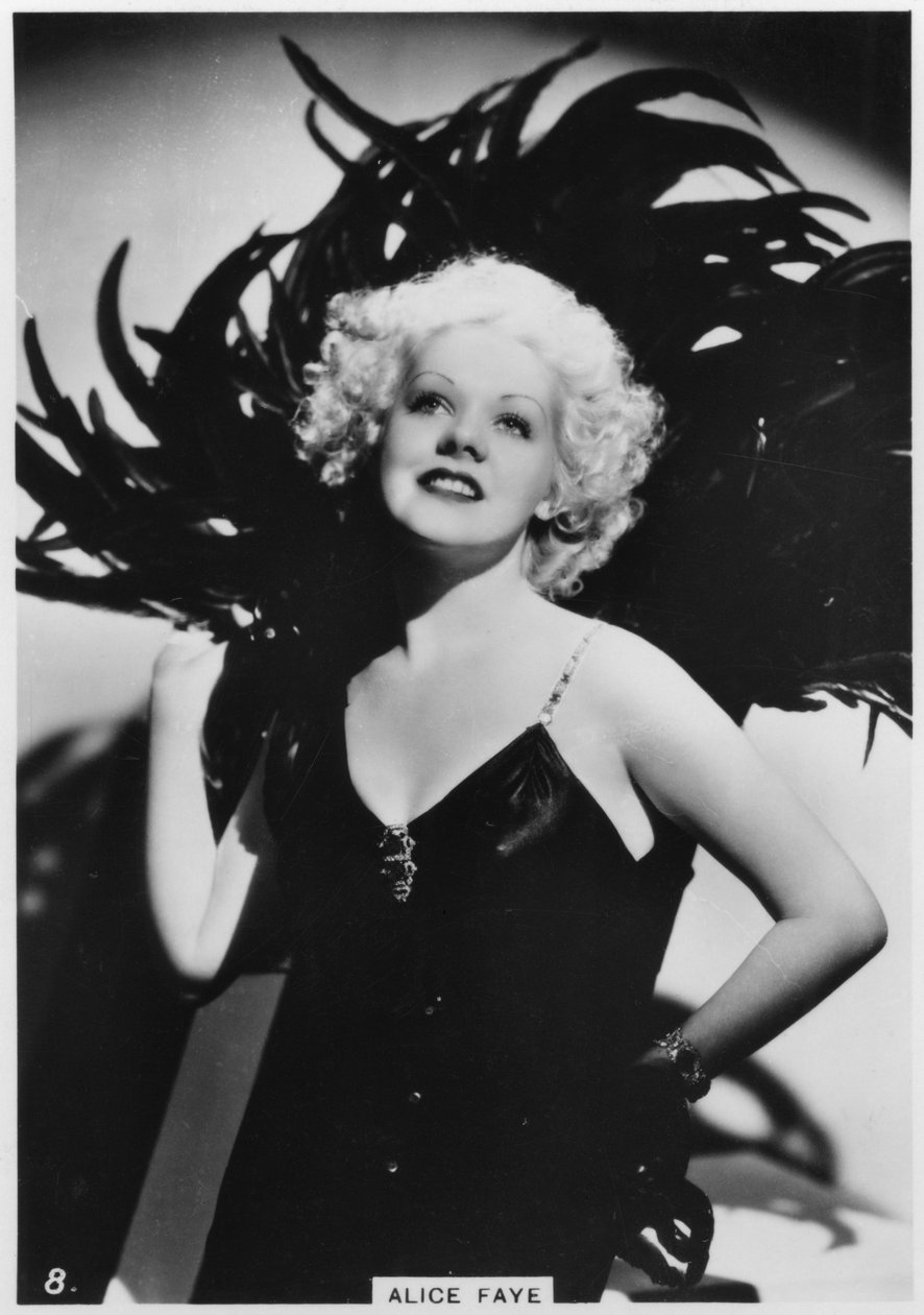 Alice Faye, American Actress and Singer, c1938 by Unbekannt