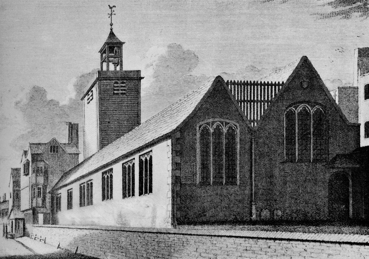 All Hallows Church, London Wall, City of London by Unbekannt