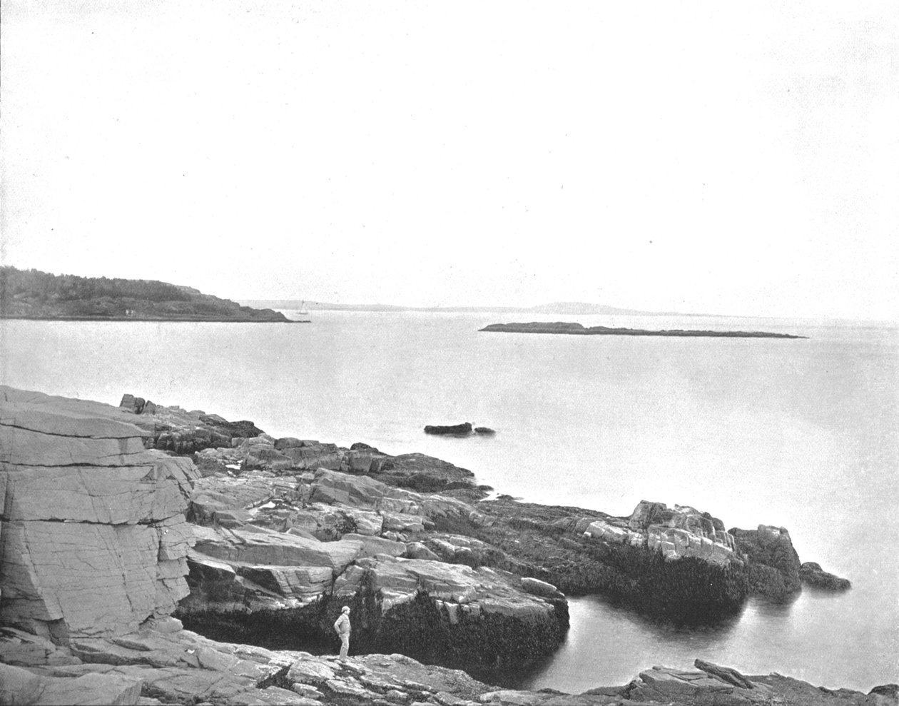 Along the Coast, Bar Harbor, Maine, USA, c1900 by Unbekannt