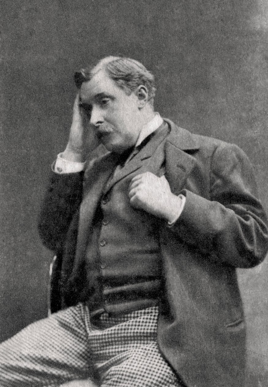 Alphonse Allais, French writer and humourist, 1895 by Unbekannt