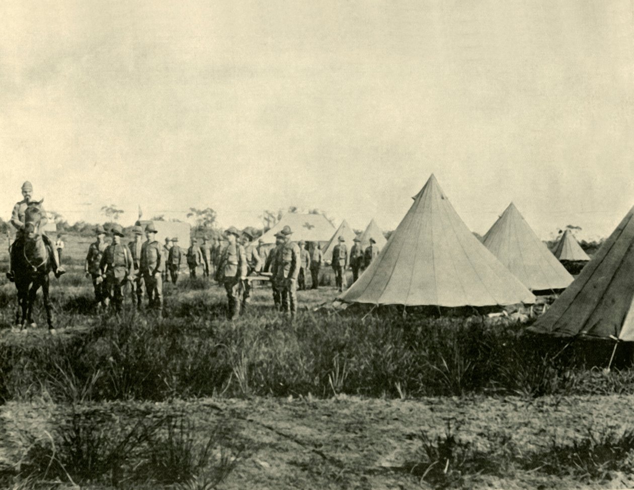 Ambulance Corps, Langwarrin, Victoria, 1901 by Unbekannt