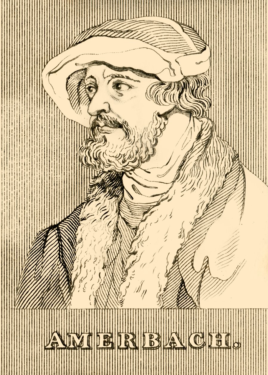 Amerbach, 1440-1513 by Unbekannt