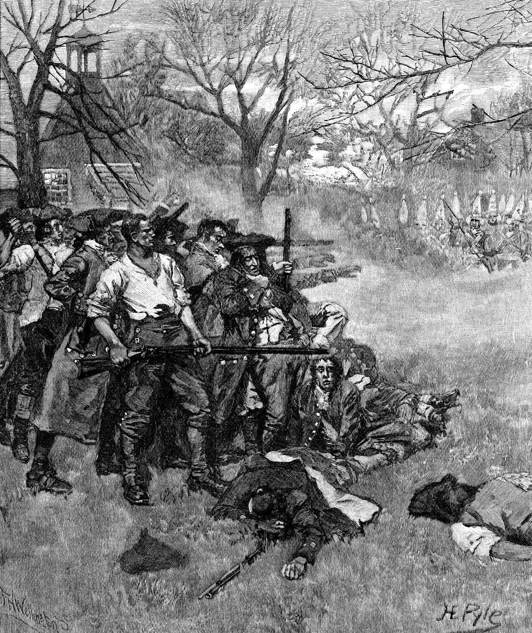 American War of Independence, 1775, 1875 by Unbekannt