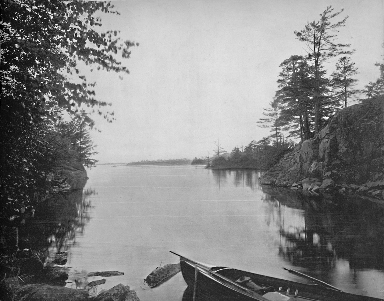 Among the Thousand Islands of the St. Lawrence, c1897 by Unbekannt