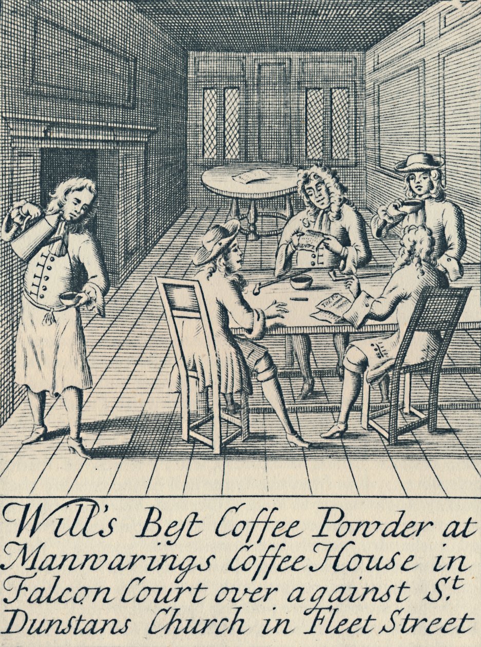 An Advertisement For Wills Coffee House by Unbekannt