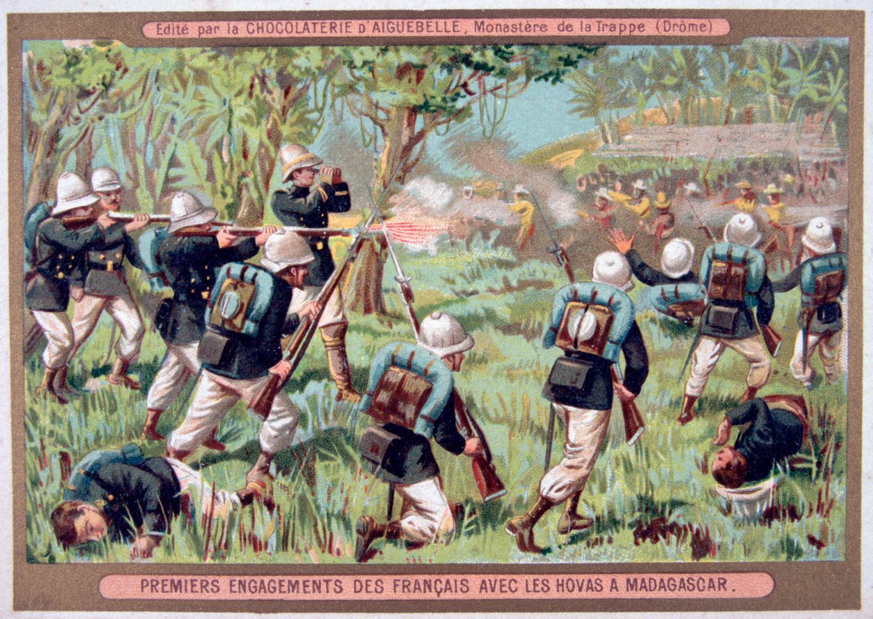 An Engagement against the Hovas of Madagascar, 1883-1896 by Unbekannt