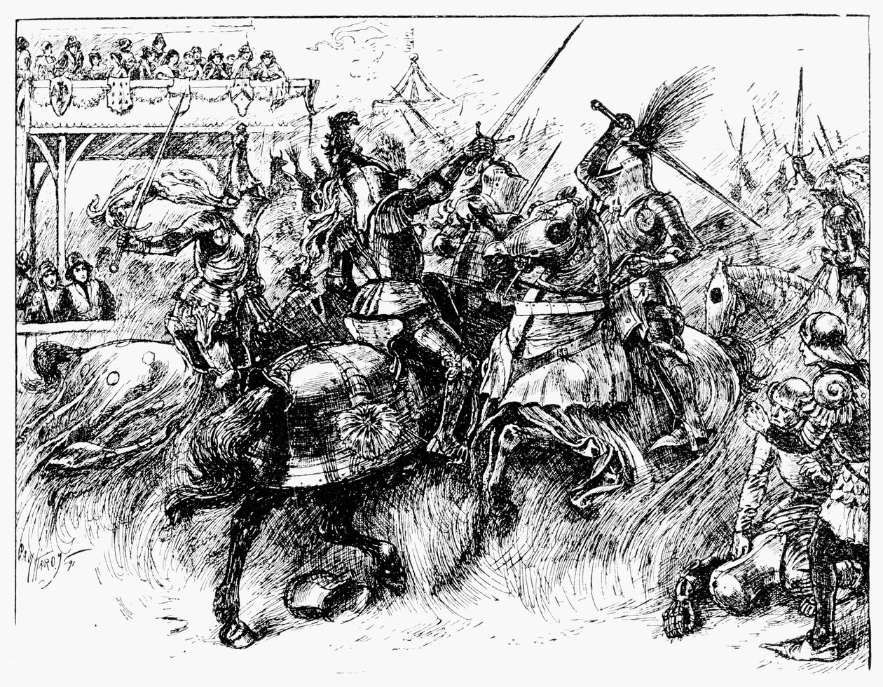 An English Tournament, 1909 by Unbekannt