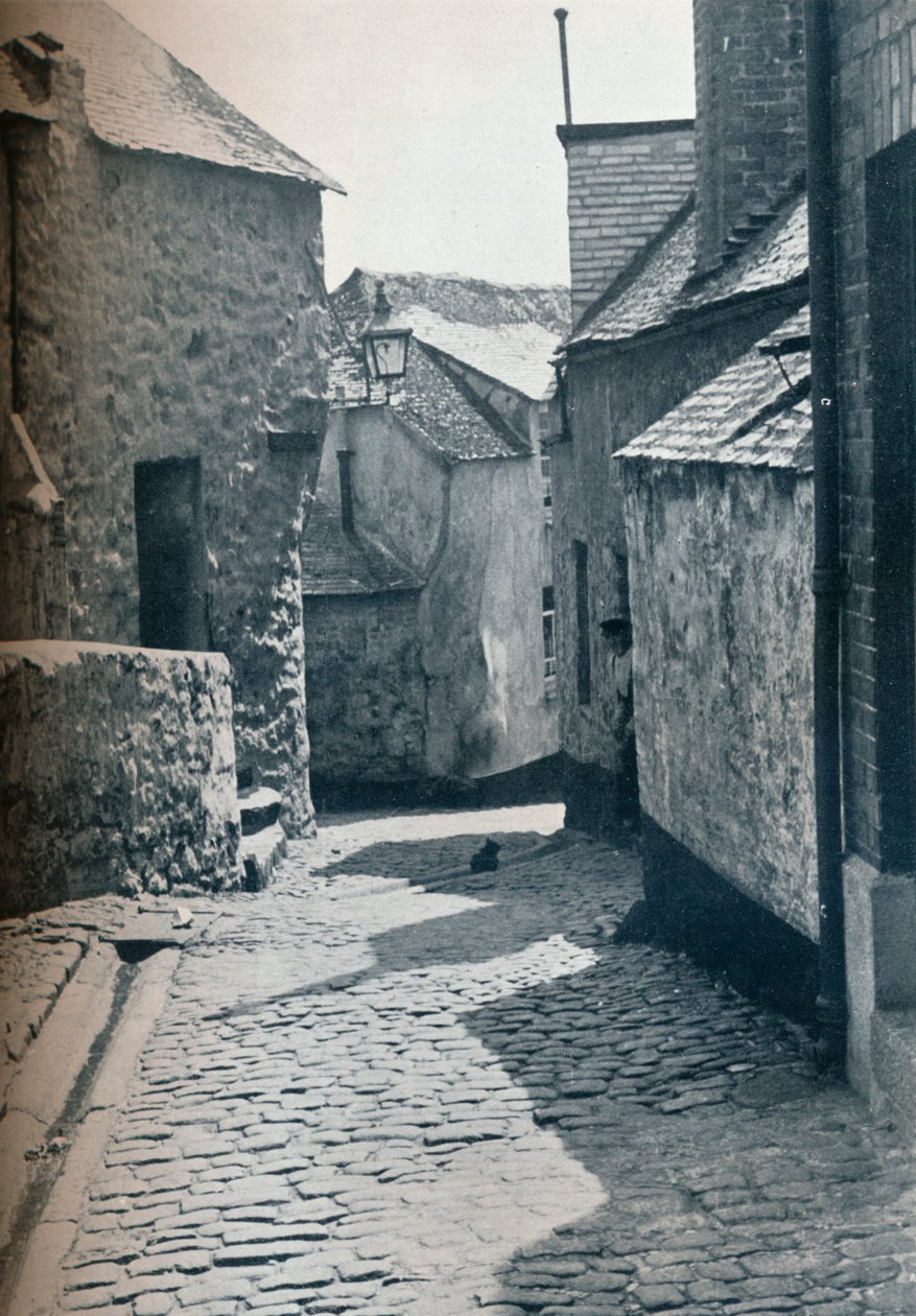 An old portion of St Ives, Cornwall, scheduled as a slum clearance area, 1935 by Unbekannt