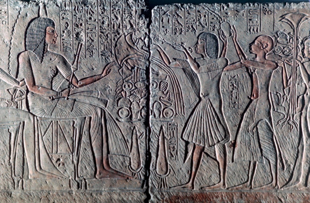 Ancient Egyptian Relief, c1300 BC by Unbekannt
