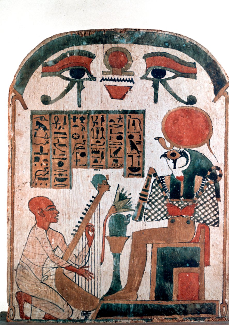 Ancient Egyptian stele by Unbekannt