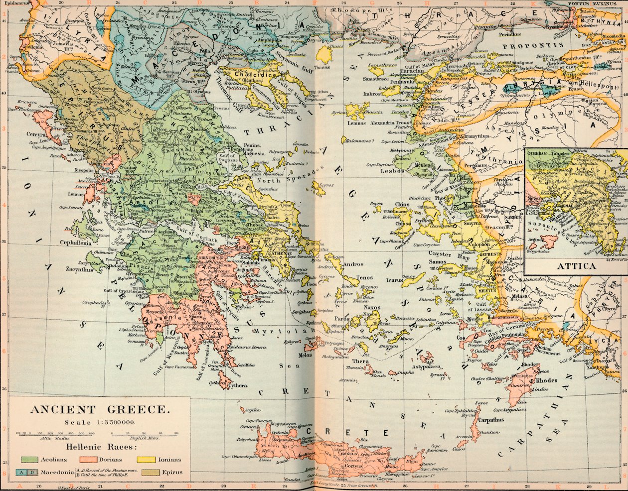 Ancient Greece by Unbekannt
