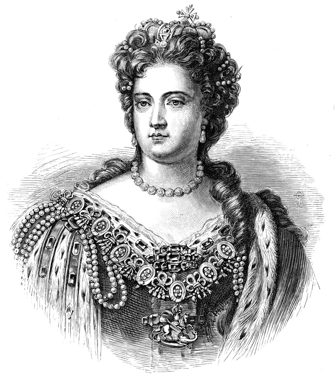 Anne, Queen of Great Britain and Ireland by Unbekannt