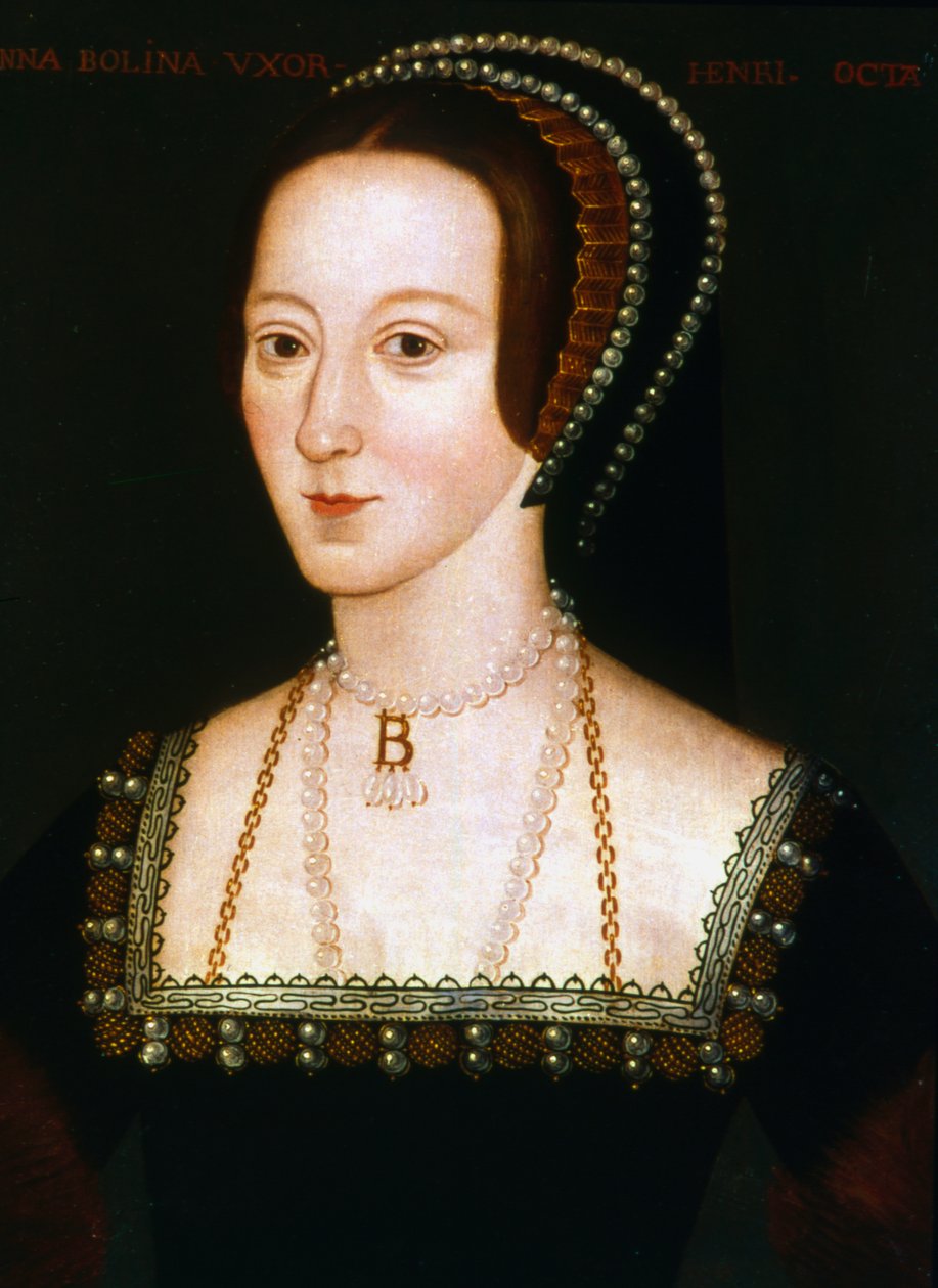 Anne Boleyn, second wife of Henry VIII by Unbekannt