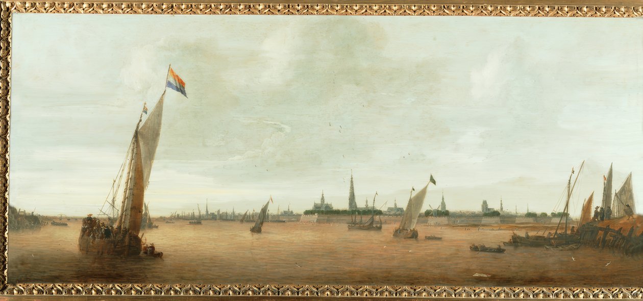 View of Antwerp by Unbekannt