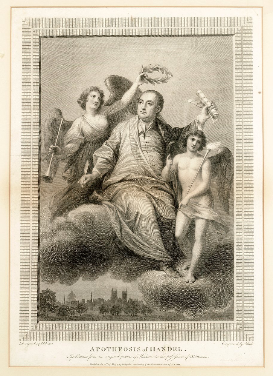 Apotheosis of Handel by Unbekannt