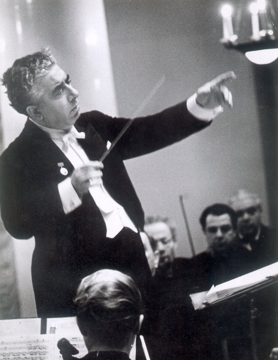 Aram Khachaturian, Soviet-Armenian Composer, 1960s by Unbekannt