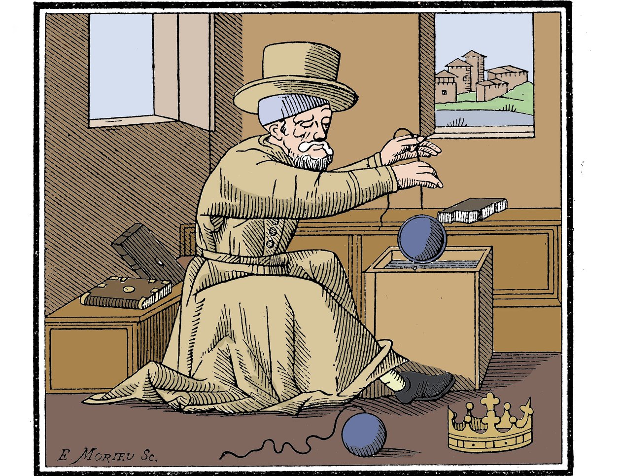 Archimedes, Ancient Greek Mathematician and Inventor by Unbekannt