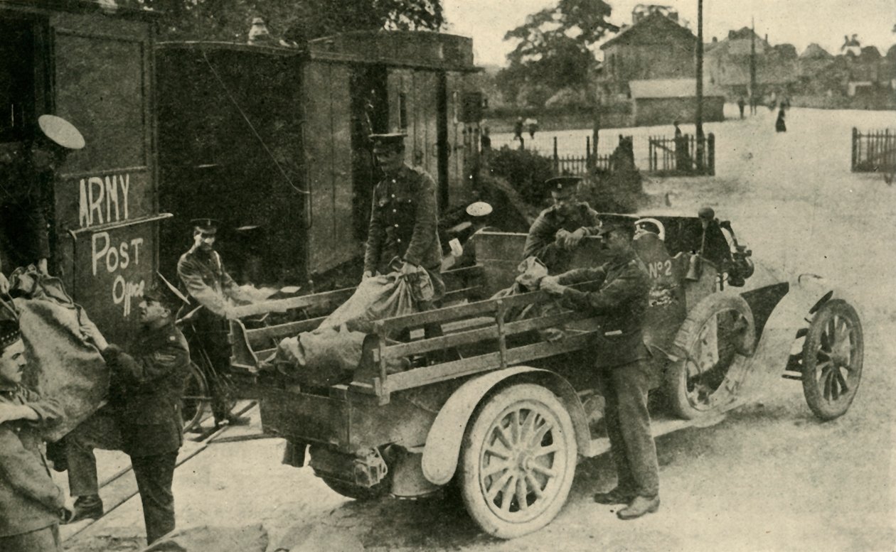 Army post office, First World War, c1915, c1920 by Unbekannt