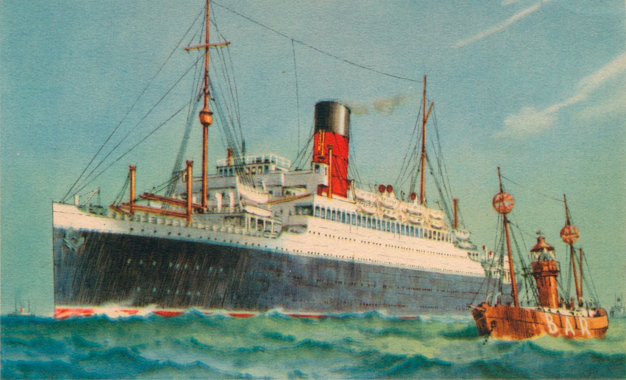 Ascania, Cunard White Star by Unbekannt