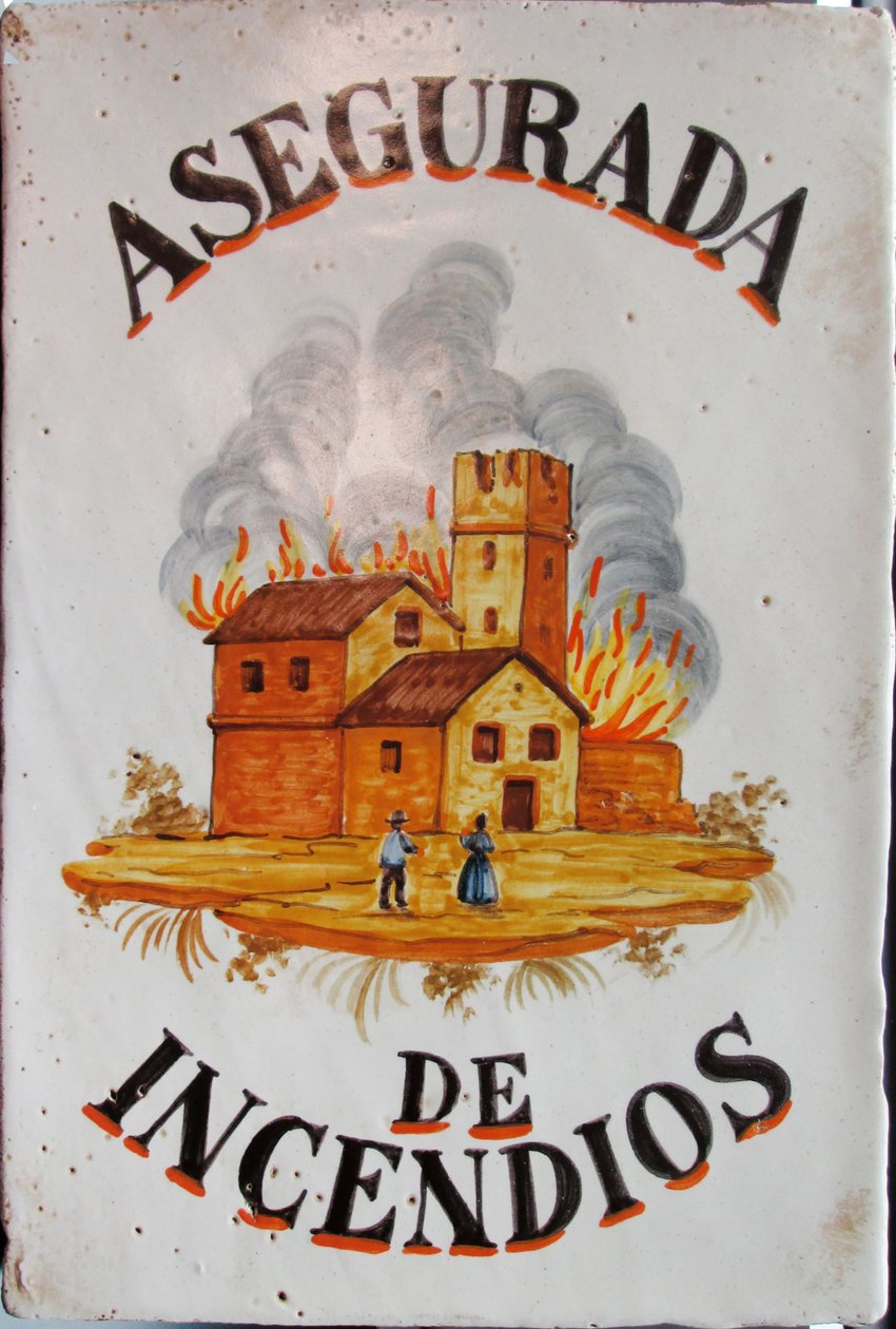 Asegurada de Incendios by Unbekannt
