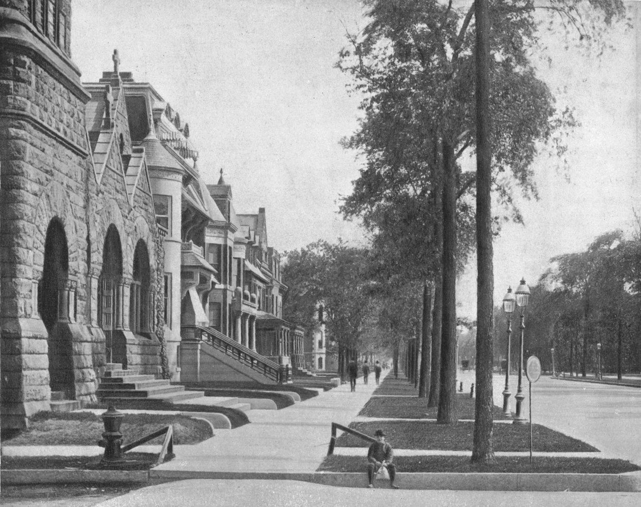 Ashland Avenue, Chicago, Illinois, USA, c1900 by Unbekannt