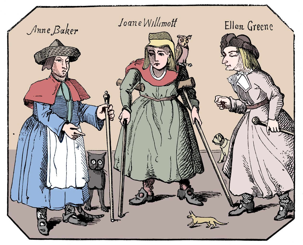 Associates of the Witches of Belvoir by Unbekannt