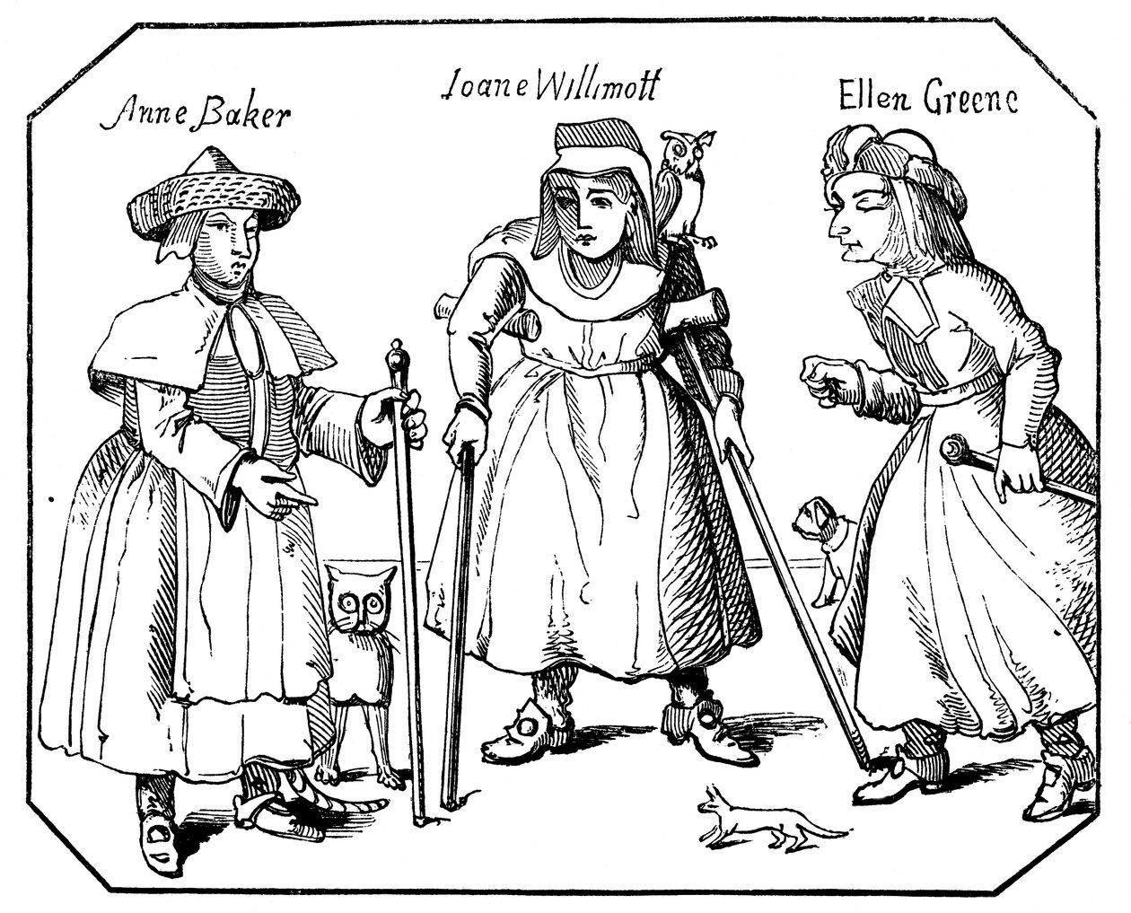 Associates of the Witches of Belvoir by Unbekannt